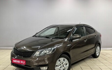 KIA Rio III рестайлинг, 2016 год, 1 020 000 рублей, 1 фотография