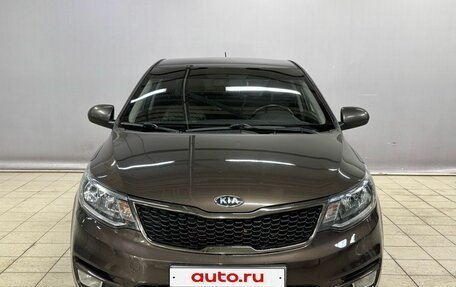 KIA Rio III рестайлинг, 2016 год, 1 020 000 рублей, 2 фотография