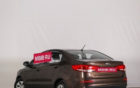 KIA Rio III рестайлинг, 2016 год, 1 099 000 рублей, 7 фотография