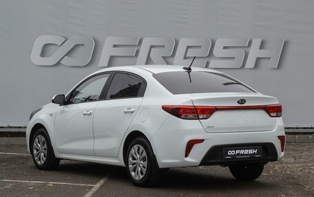 KIA Rio IV, 2018 год, 1 380 000 рублей, 2 фотография