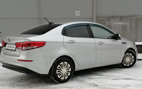 KIA Rio III рестайлинг, 2017 год, 999 000 рублей, 5 фотография