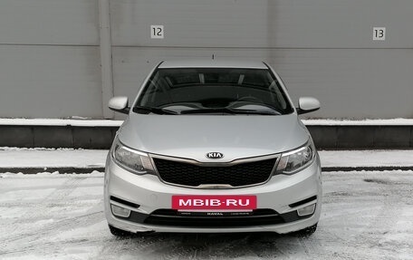 KIA Rio III рестайлинг, 2017 год, 999 000 рублей, 2 фотография