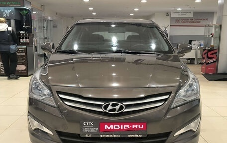 Hyundai Solaris II рестайлинг, 2016 год, 840 000 рублей, 2 фотография