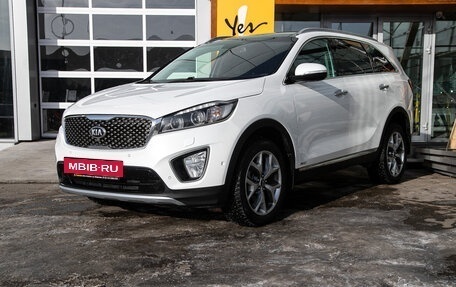 KIA Sorento III Prime рестайлинг, 2016 год, 2 198 000 рублей, 2 фотография