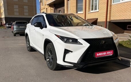 Lexus RX IV рестайлинг, 2018 год, 4 000 000 рублей, 1 фотография