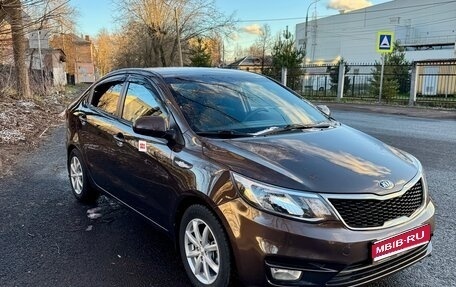 KIA Rio III рестайлинг, 2016 год, 870 000 рублей, 1 фотография