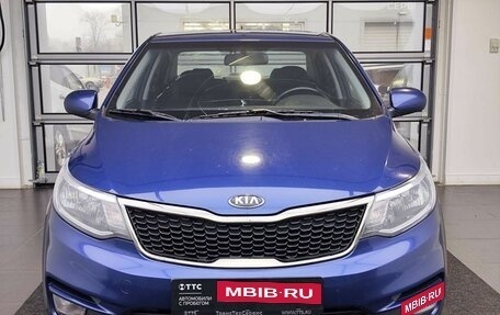 KIA Rio III рестайлинг, 2015 год, 979 000 рублей, 2 фотография