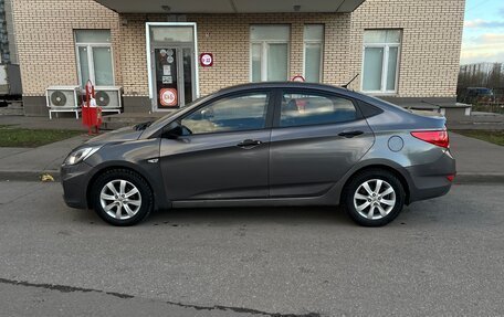 Hyundai Solaris II рестайлинг, 2011 год, 595 000 рублей, 5 фотография