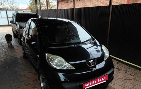 Peugeot 107 I рестайлинг, 2007 год, 580 000 рублей, 2 фотография
