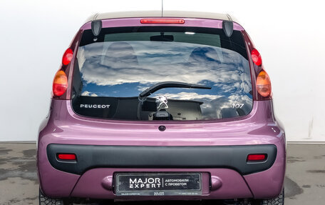 Peugeot 107 I рестайлинг, 2012 год, 615 000 рублей, 6 фотография