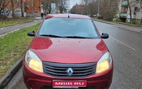 Renault Sandero I, 2010 год, 485 000 рублей, 1 фотография