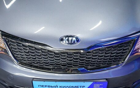 KIA Rio III рестайлинг, 2017 год, 1 100 000 рублей, 21 фотография