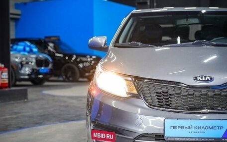 KIA Rio III рестайлинг, 2017 год, 1 100 000 рублей, 36 фотография