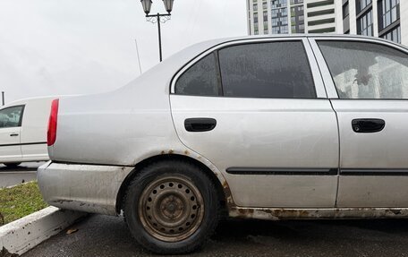 Hyundai Accent II, 2004 год, 195 000 рублей, 5 фотография