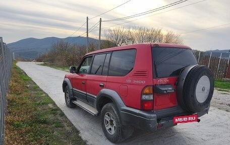 Toyota Land Cruiser Prado 90 рестайлинг, 1998 год, 850 000 рублей, 3 фотография