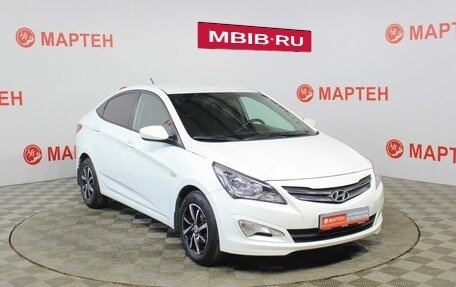 Hyundai Solaris II рестайлинг, 2015 год, 870 000 рублей, 3 фотография
