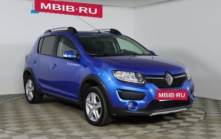 Renault Sandero II рестайлинг, 2017 год, 849 990 рублей, 3 фотография