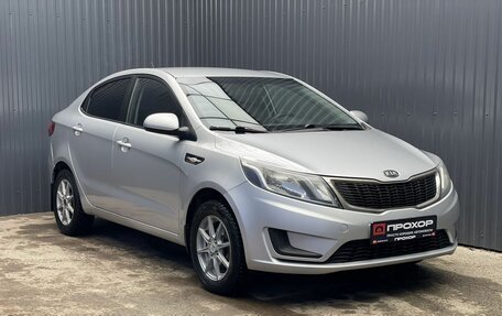 KIA Rio III рестайлинг, 2012 год, 617 000 рублей, 22 фотография