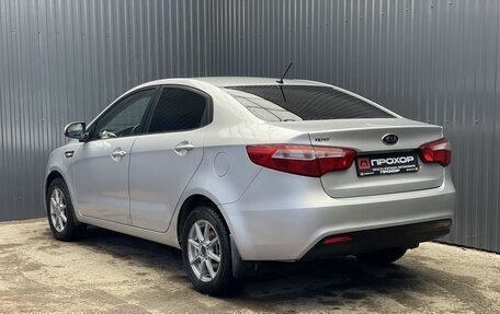 KIA Rio III рестайлинг, 2012 год, 617 000 рублей, 30 фотография