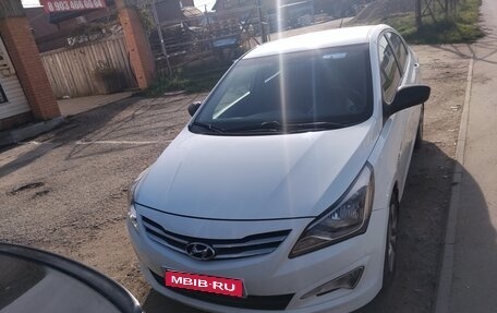 Hyundai Solaris II рестайлинг, 2016 год, 1 190 000 рублей, 1 фотография