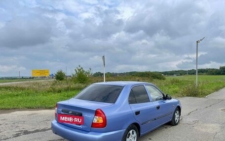 Hyundai Accent II, 2004 год, 355 000 рублей, 6 фотография