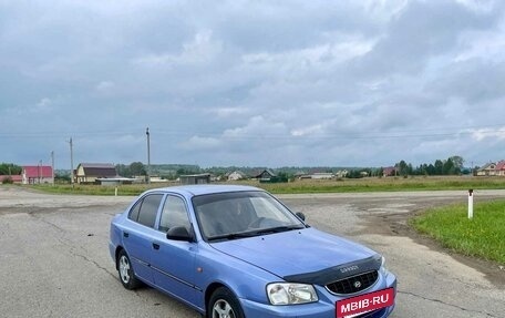 Hyundai Accent II, 2004 год, 355 000 рублей, 3 фотография