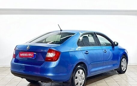 Skoda Rapid I, 2015 год, 745 000 рублей, 4 фотография