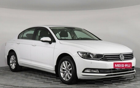 Volkswagen Passat B8 рестайлинг, 2016 год, 1 777 000 рублей, 3 фотография