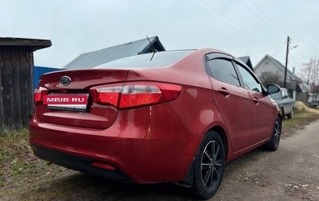 KIA Rio III рестайлинг, 2012 год, 740 000 рублей, 10 фотография