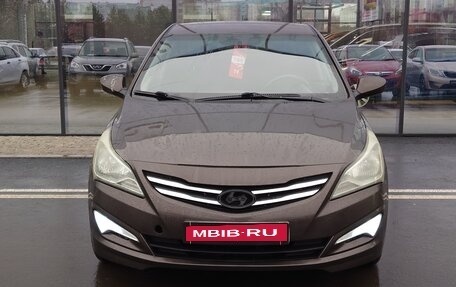 Hyundai Solaris II рестайлинг, 2016 год, 932 000 рублей, 3 фотография