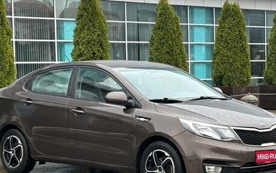 KIA Rio III рестайлинг, 2016 год, 885 000 рублей, 1 фотография