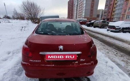Peugeot 206, 2007 год, 200 000 рублей, 6 фотография