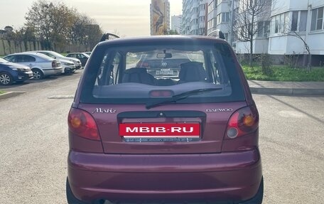 Daewoo Matiz I, 2010 год, 319 000 рублей, 6 фотография
