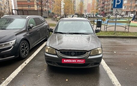 Hyundai Accent II, 2002 год, 220 000 рублей, 1 фотография