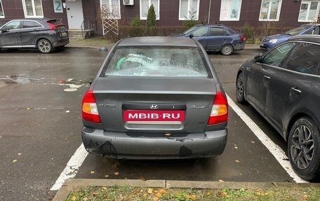 Hyundai Accent II, 2002 год, 220 000 рублей, 6 фотография
