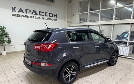 KIA Sportage III, 2013 год, 1 350 000 рублей, 2 фотография