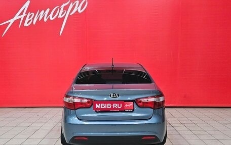 KIA Rio III рестайлинг, 2013 год, 845 000 рублей, 4 фотография