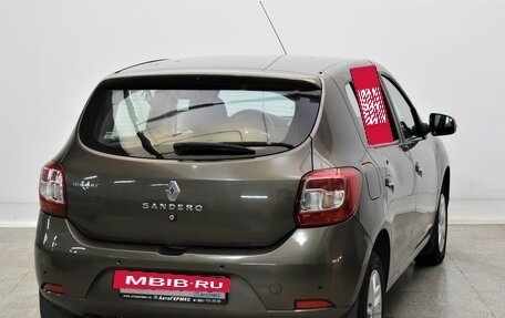 Renault Sandero II рестайлинг, 2018 год, 845 000 рублей, 4 фотография