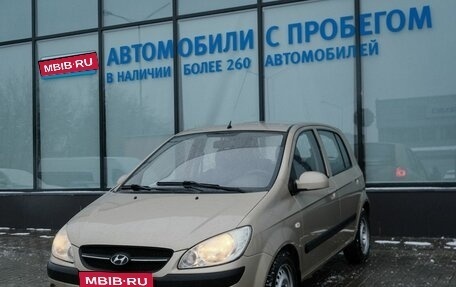 Hyundai Getz I рестайлинг, 2008 год, 549 000 рублей, 1 фотография