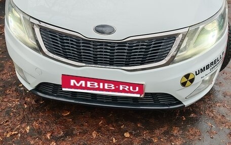 KIA Rio III рестайлинг, 2013 год, 1 150 000 рублей, 29 фотография