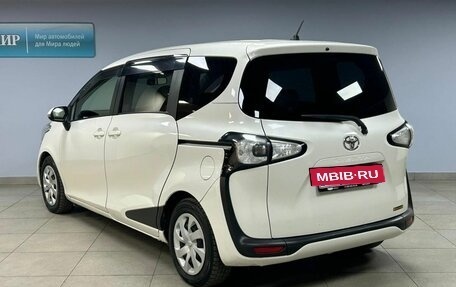 Toyota Sienta II, 2018 год, 1 699 000 рублей, 5 фотография