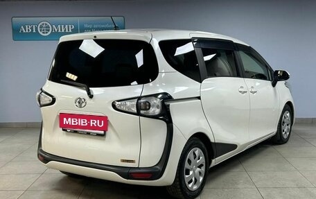 Toyota Sienta II, 2018 год, 1 699 000 рублей, 7 фотография