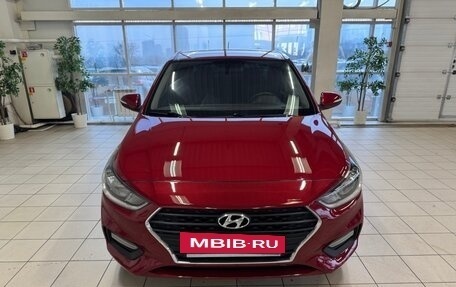 Hyundai Solaris II рестайлинг, 2018 год, 990 000 рублей, 3 фотография