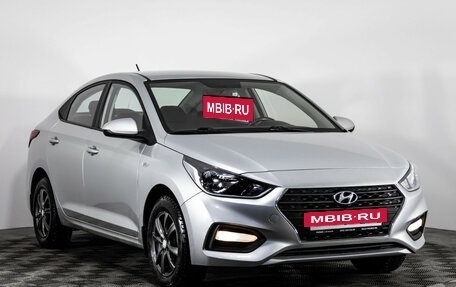 Hyundai Solaris II рестайлинг, 2018 год, 1 199 000 рублей, 3 фотография
