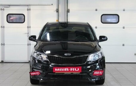 KIA Rio III рестайлинг, 2016 год, 997 000 рублей, 2 фотография