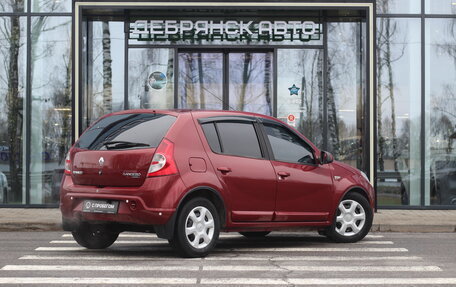 Renault Sandero I, 2011 год, 545 000 рублей, 4 фотография