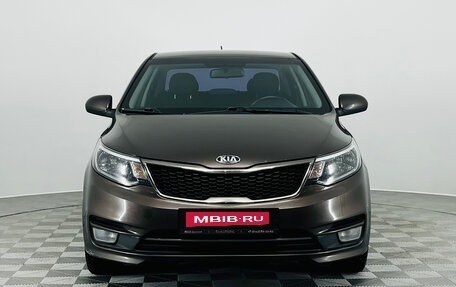 KIA Rio III рестайлинг, 2015 год, 930 000 рублей, 2 фотография