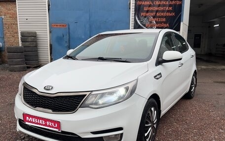 KIA Rio III рестайлинг, 2016 год, 665 000 рублей, 1 фотография