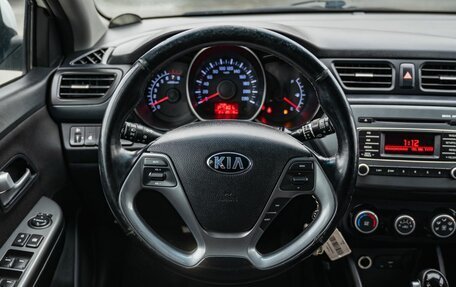 KIA Rio III рестайлинг, 2015 год, 1 100 000 рублей, 16 фотография