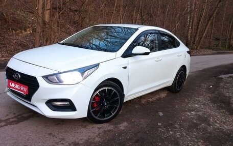 Hyundai Solaris II рестайлинг, 2017 год, 1 025 000 рублей, 18 фотография